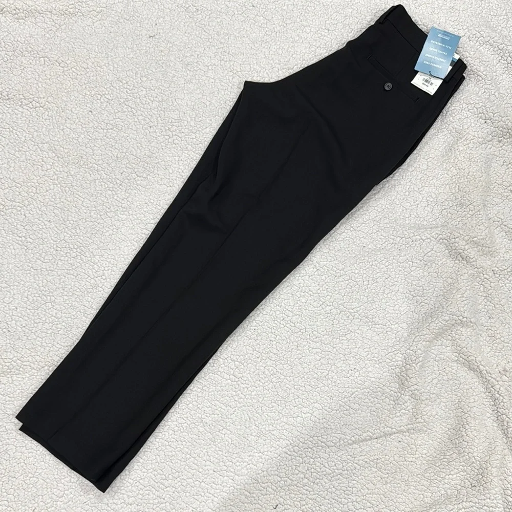 Haggar Men's Black Pants Size34x32 - Picture 4 of 6